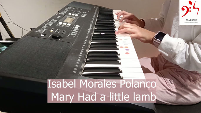 Isabel Morales Polanco- Mary had